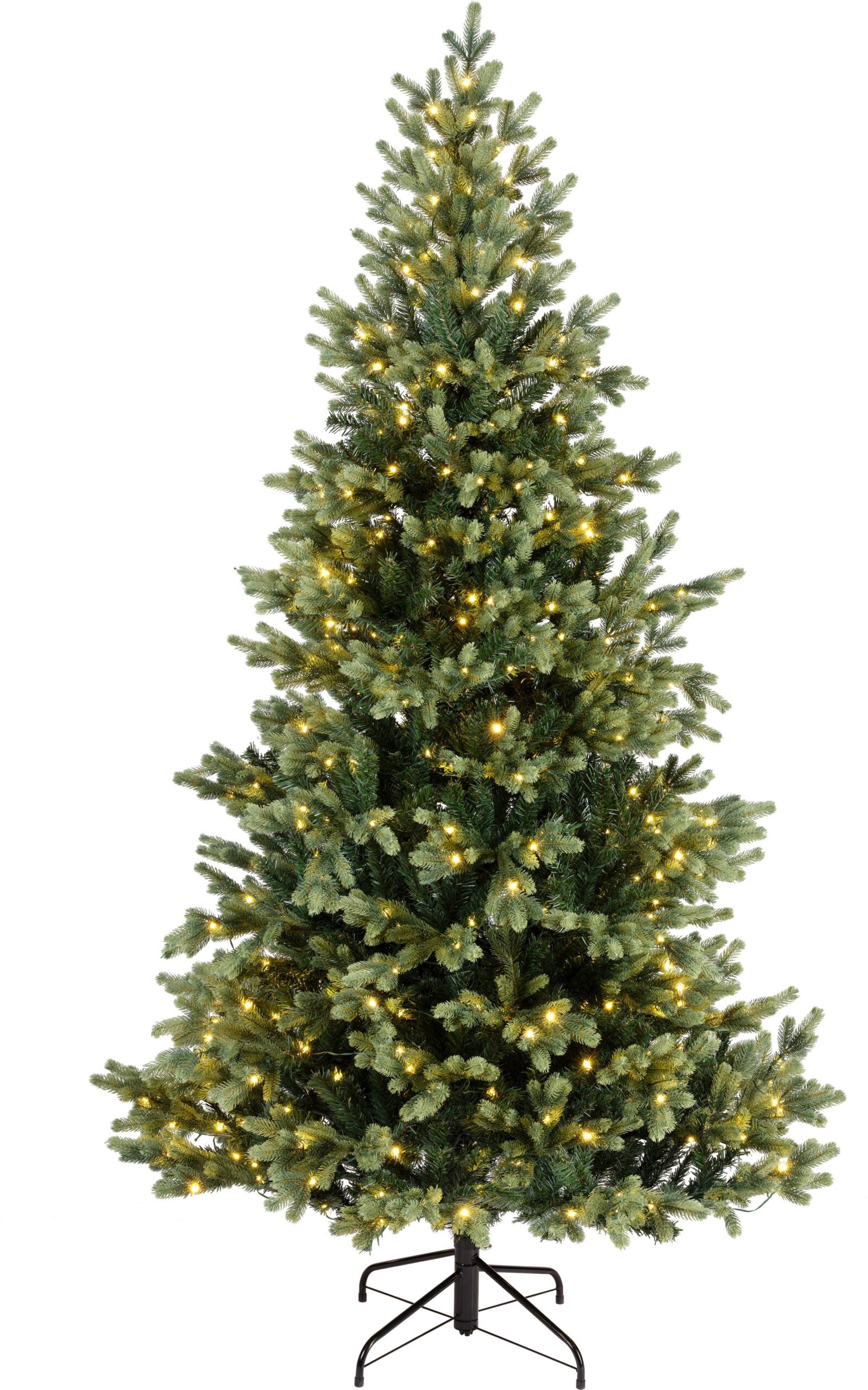 2_914824-2497x4000-1.jpg Everlands Geneva Fir ehtsa välimusega jõulupuu retrostiilis LED-tuledega, 180 cm - Pilt 1