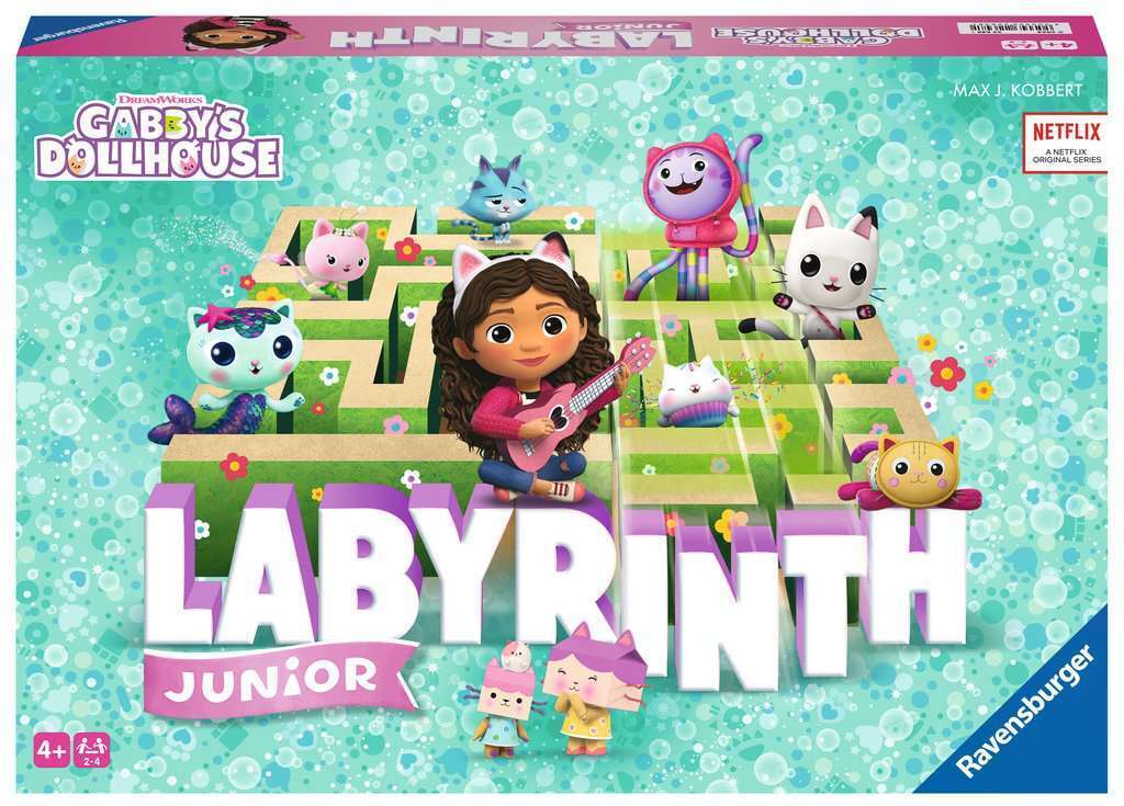 Ravensburger muutuv labürint Gabby nukumaja lastele lauamäng