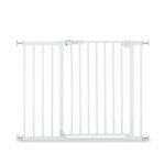 Hauck Clear Step Autoclose 2 -turvavärav, 75 - 80 cm, valge + 21 cm pikendus