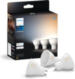 Philipsi Hue LED nutikas pirn, BT, valge meeleoluvalgus, GU10, 4,2 W, 3 tk pakis