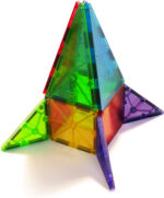 MAGNA-TILES® Clear Colours - magnetiline ehituskomplekt, 32 osa - Pilt 4