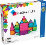 MAGNA-TILES® Clear Colours - magnetiline ehituskomplekt, 32 osa