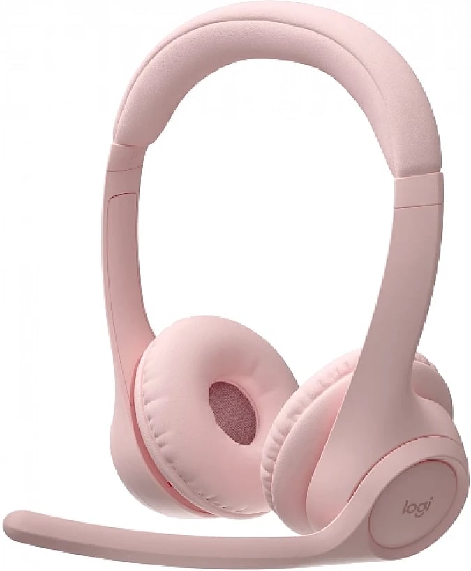 Logitech Zone 300 juhtmevabad kõrvaklapid, roosad