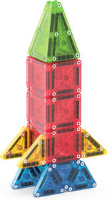 MAGNA-TILES® microMAGS Travel Tin magnetiline ehituskomplekt, 26 osa - Pilt 4