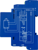Shelly Pro Dimmer 0/1-10V PM -DIN-rööpale kinnitatav dimmer WiFi jaoks - Pilt 3