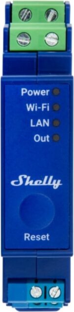 Shelly Pro Dimmer 0/1-10V PM -DIN-rööpale kinnitatav dimmer WiFi jaoks