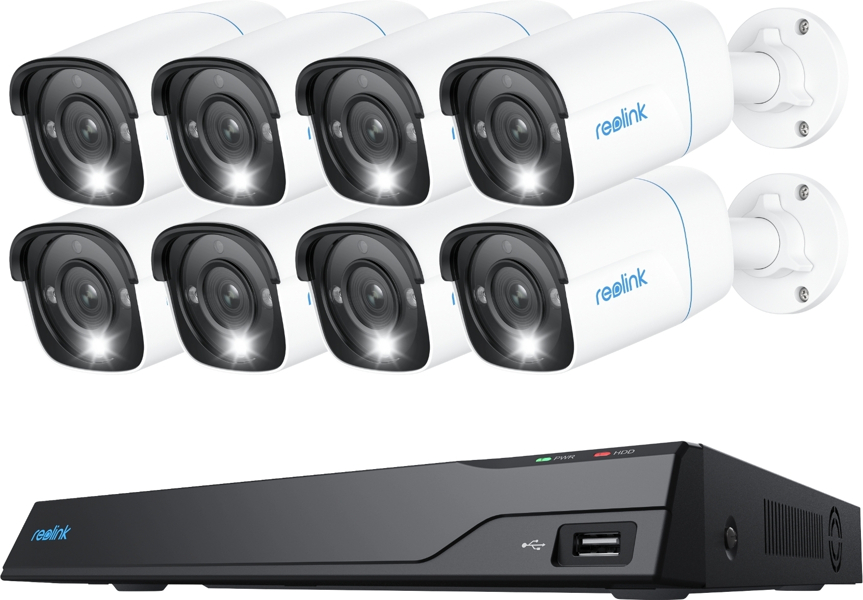 Reolink NVS16-8MB8 4K UltraHD PoE valvesüsteem