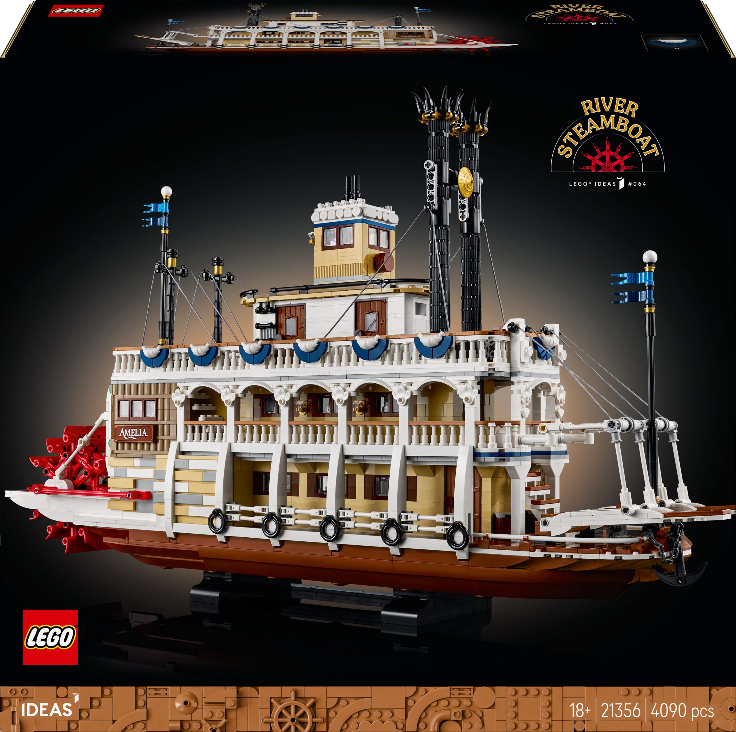 LEGO Ideas 21356 Jõelaev