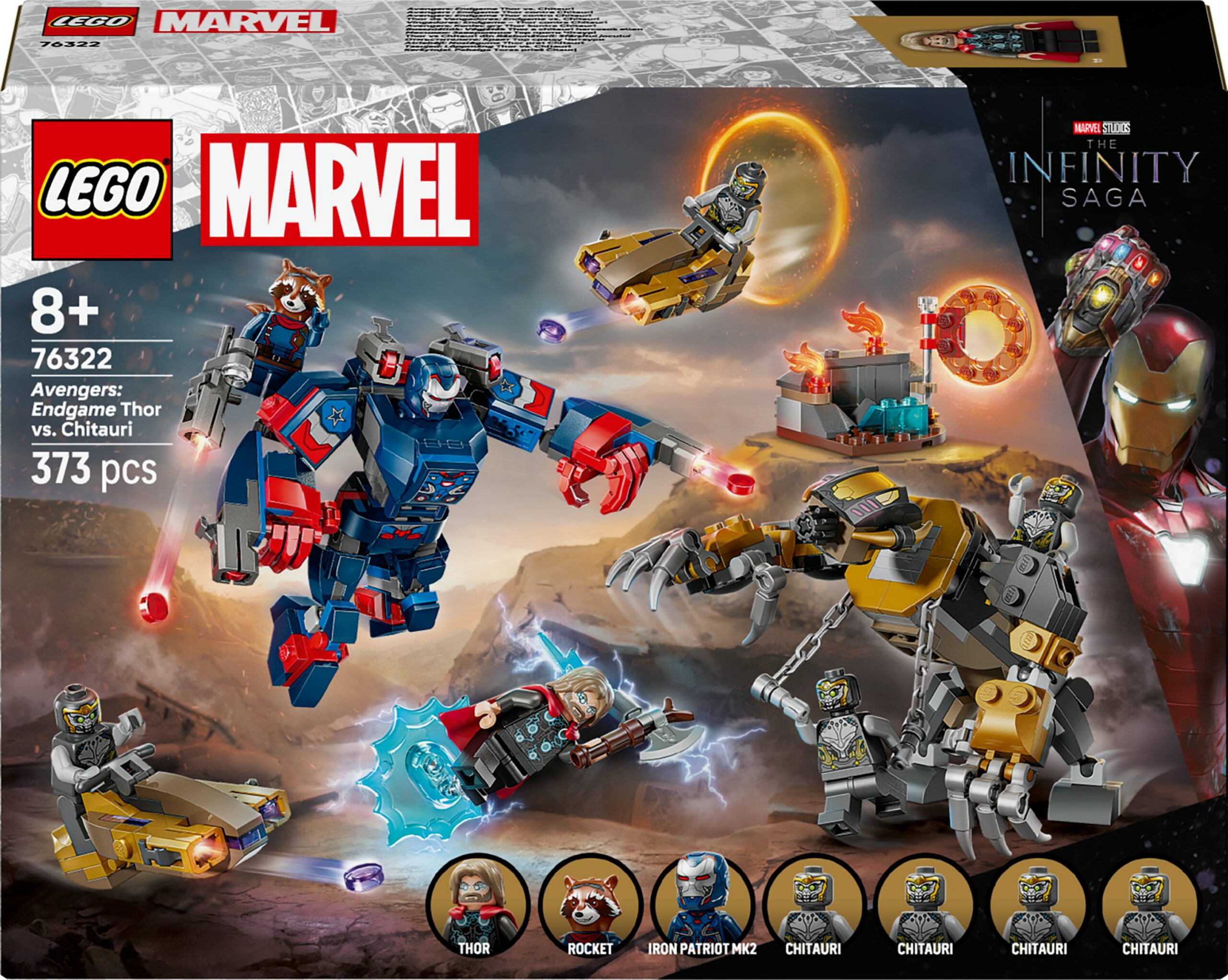 2_984529-2992x2388-1.jpeg LEGO Marvel Avengers 76322: Lõppmäng Thor Chitauri vastu - Pilt 1