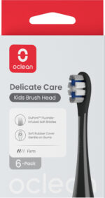 Oclean Delicate Care Kids laste harjapead, 2 tk, mustad - Pilt 2