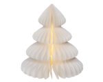 Lumineo paberpuu tuledega, 28 cm, soe valge, patareitoitel - Pilt 2