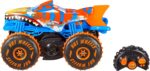 Hot Wheels Monster Trucks Tiger Shark Climber, puldiga juhitav - Pilt 4