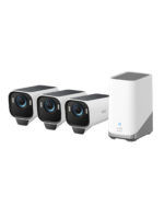 Anker eufyCam S3 Pro 4K turvakaamerasüsteem, 3 kaamerat