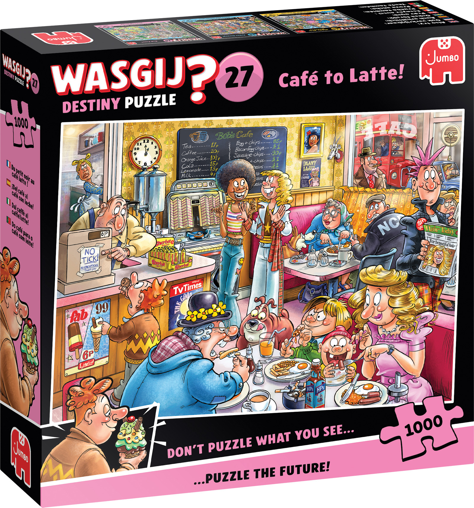2_998008-1598x1712-1.jpg Wasgij Destiny 27 kohvist latte'ni, pusle, 1000 tükki - Pilt 1