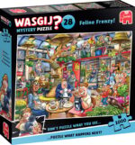 Wasgij Mystery 28 Feline Frenzy Pusle, 1000 tükki