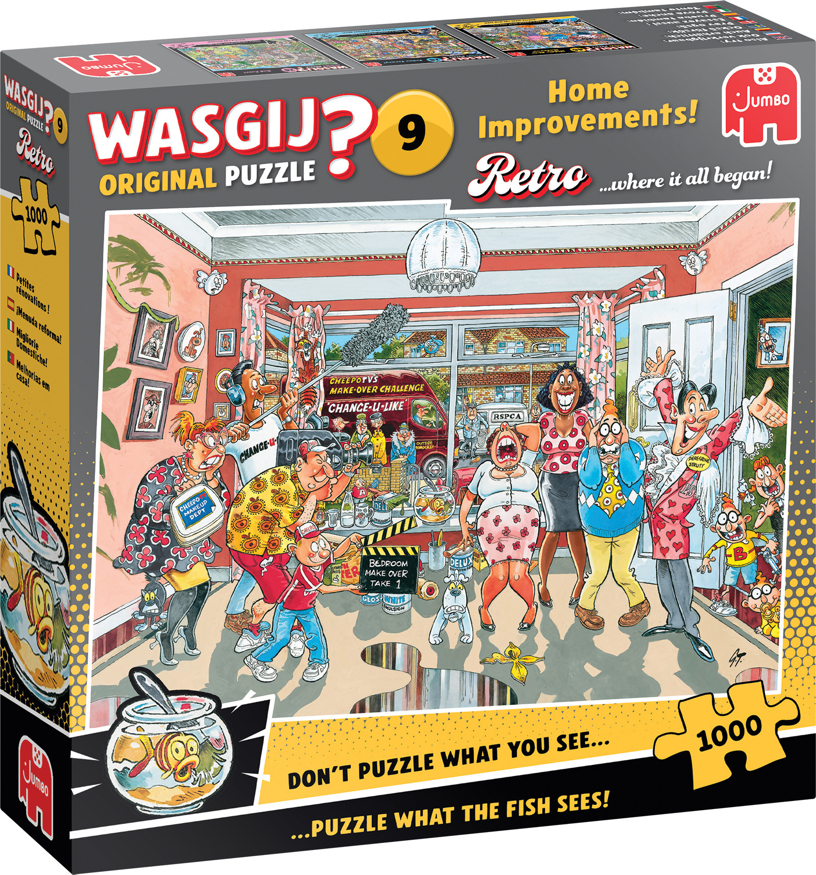 2_998056-1598x1712-1.jpg Wasgij Retro Orginal 9 koduremonti, pusle 1000 tükki - Pilt 1