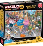 Wasgij Original 46 keskmise vahekäigu hullus, pusle, 1000 tükki