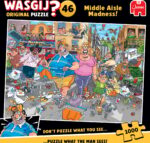 Wasgij Original 46 keskmise vahekäigu hullus, pusle, 1000 tükki - Pilt 2
