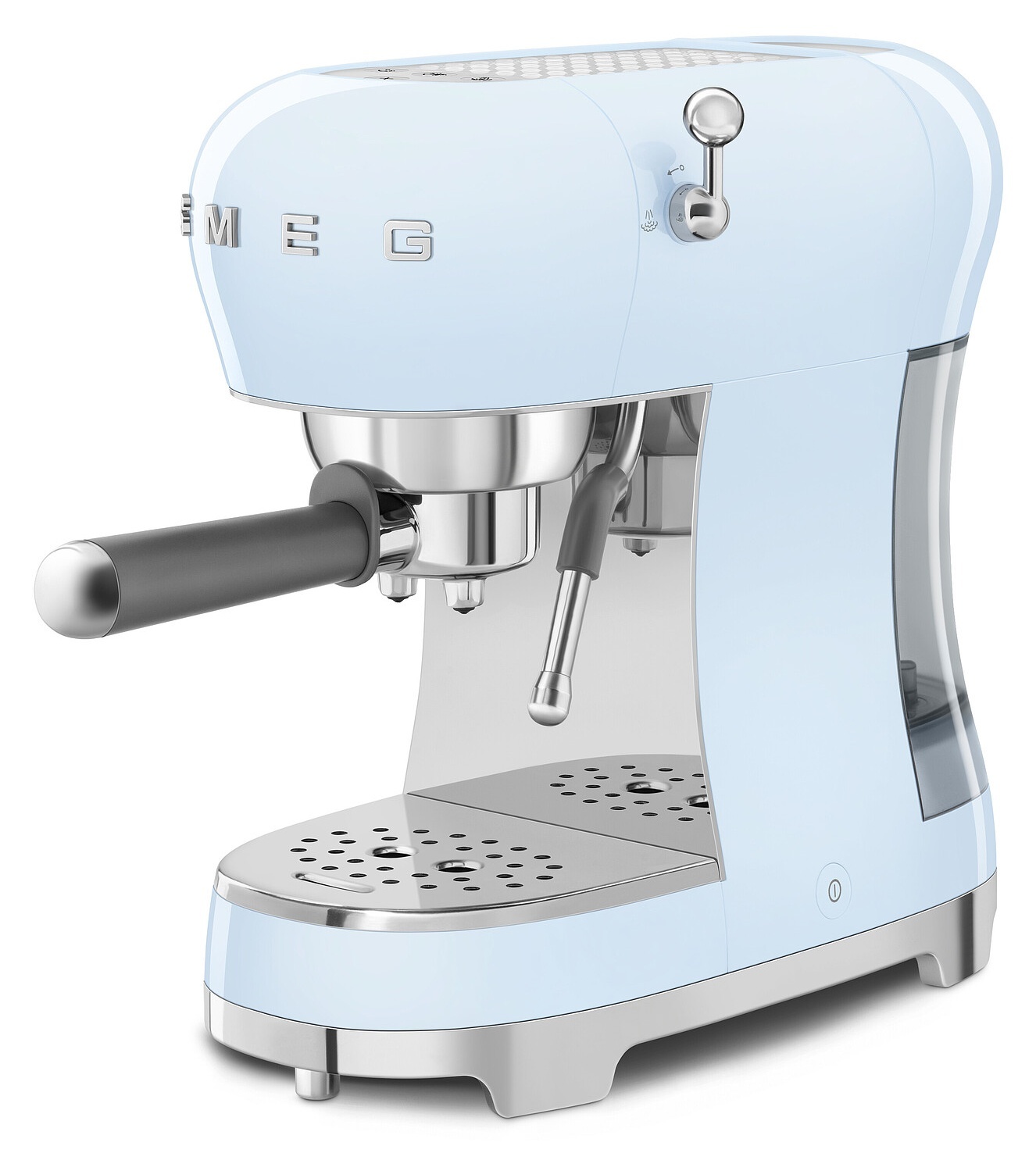 Smeg ECF02PBEU espressomasin, pastellsinine