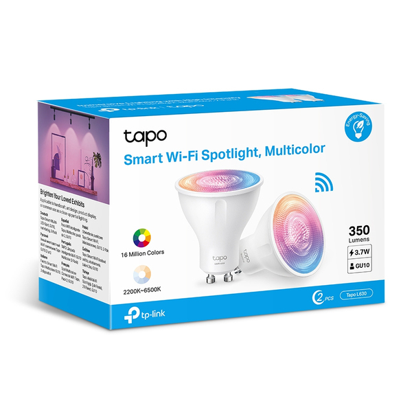 TP-Link Tapo L630 GU10 nutipirn, 2 tk
