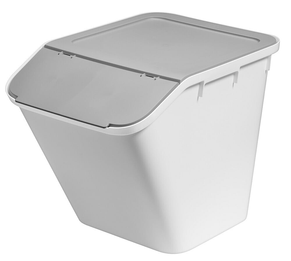 SmartStore™ Collect Stack-it e-sortimis- ja hoiukonteiner kaanega, 51 l, valge
