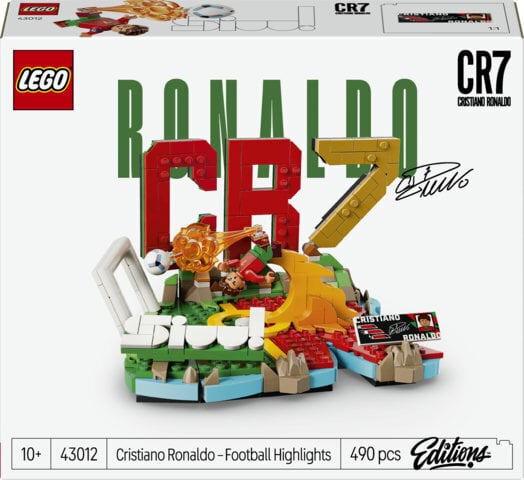 LEGO Editions 43012 Cristiano Ronaldo - jalgpallitäht hetked