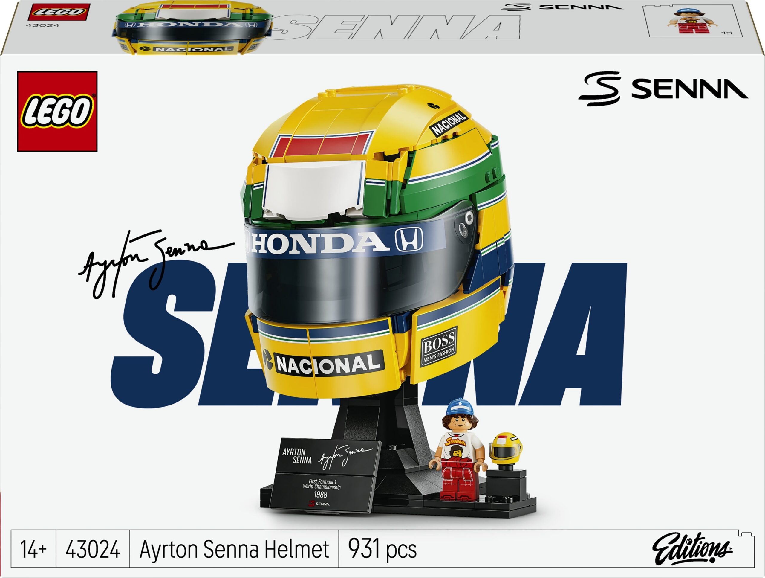 LEGO Editions Vehicles 43024 Kiiver - Ayrton Senna
