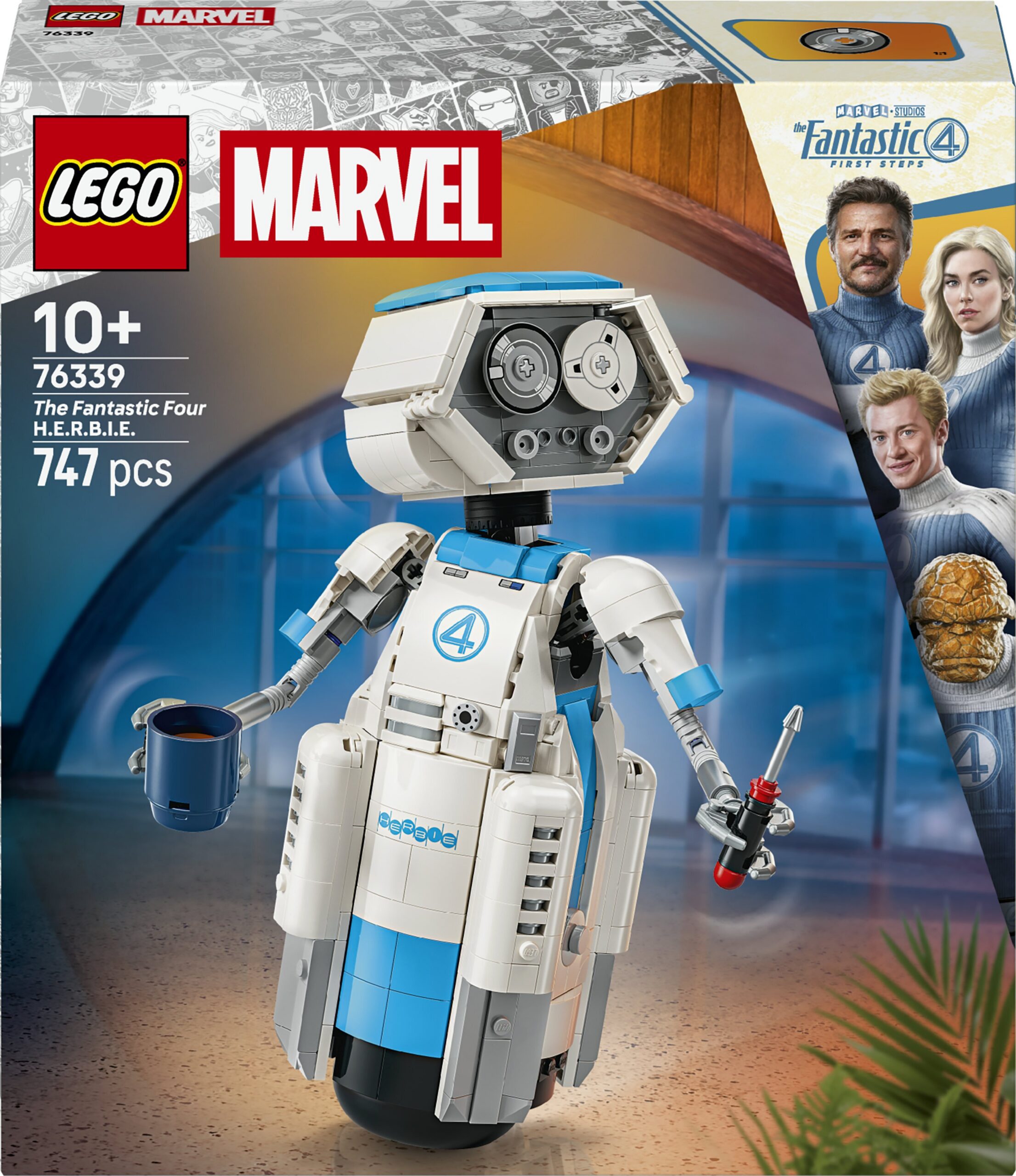 LEGO Marvel 76339 Fantastiline Nelik H.E.R.B.I.E
