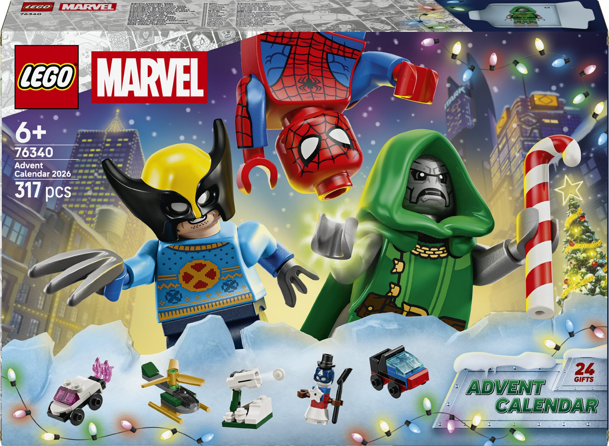 2_1018532-3000x2196-1.jpg LEGO Marvel 76340 Jõulukalender 2026 - Pilt 1