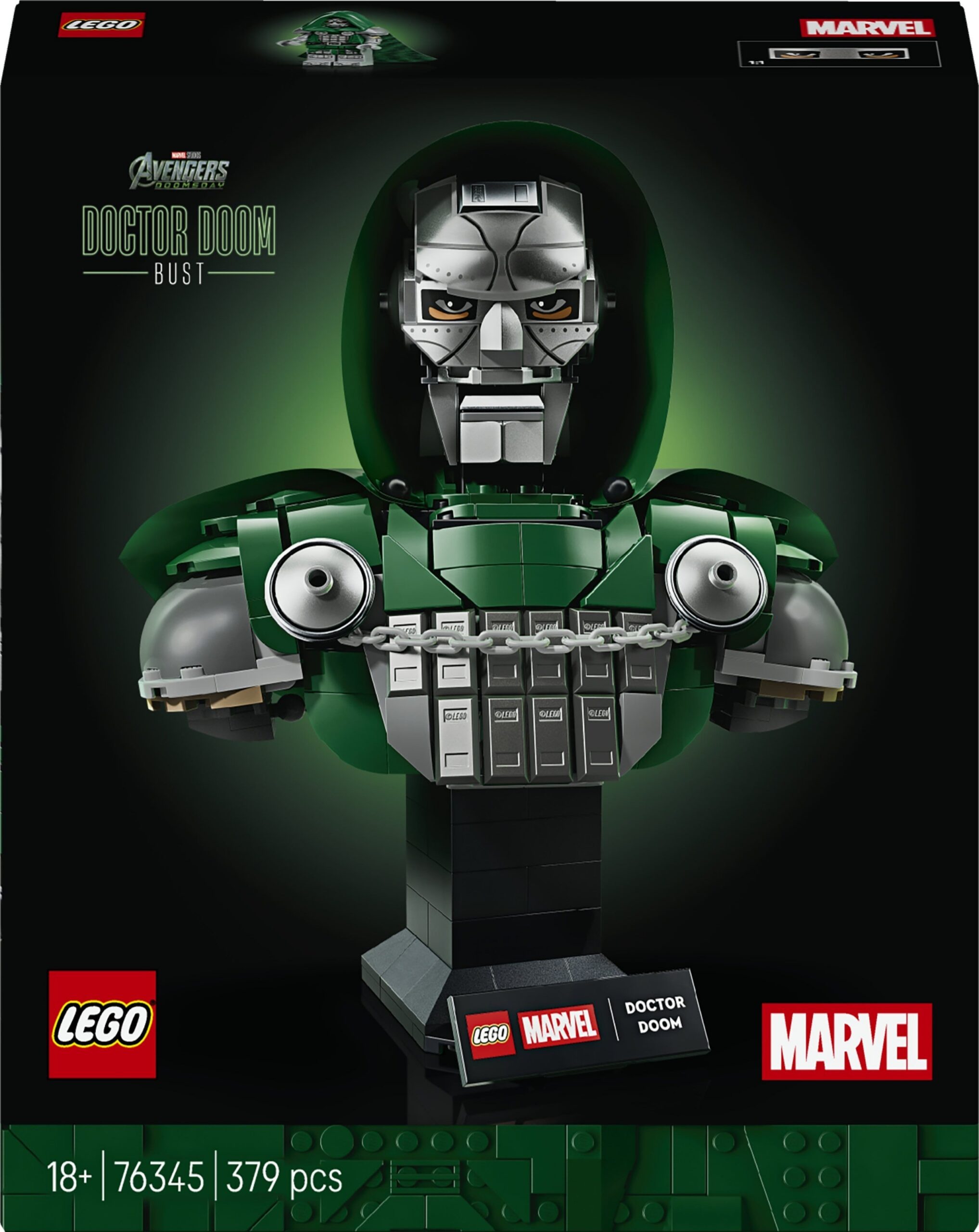 Lego Marvel 76345 - Doctor Doom Bust