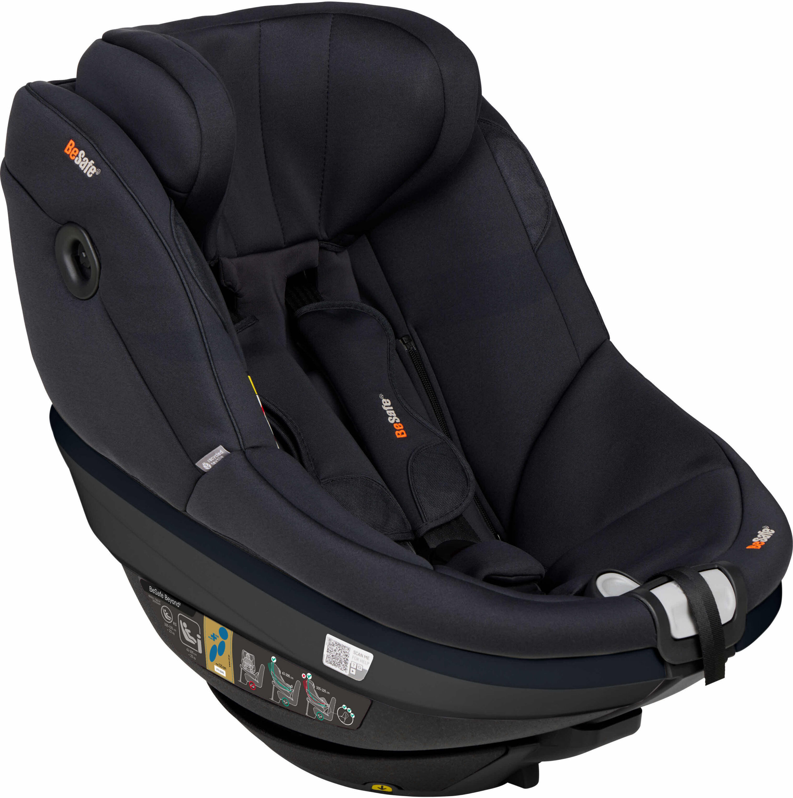 BeSafe Beyond 2 turvatool, 61-125 cm, must SoftBreeze
