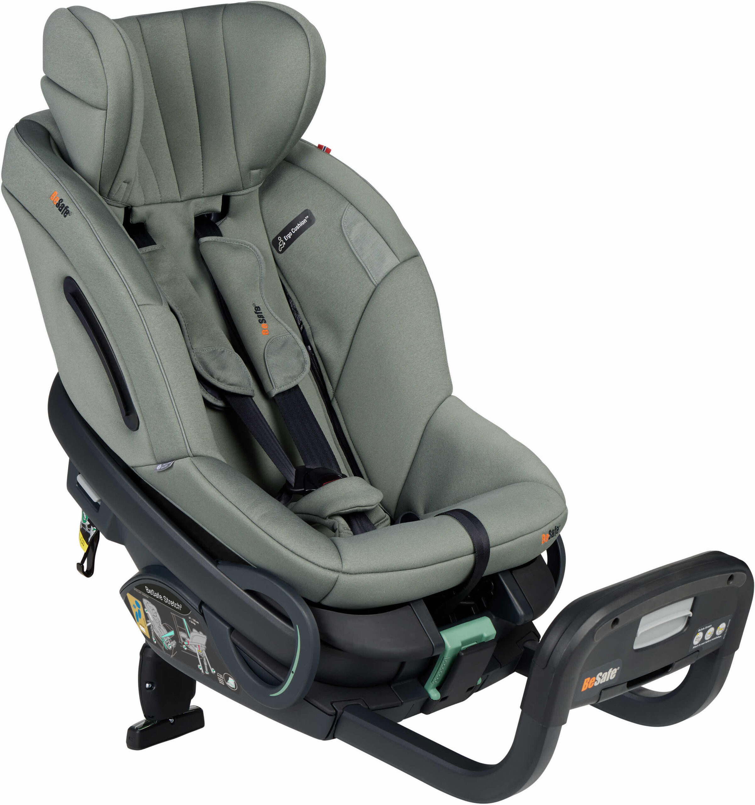 BeSafe Stretch 2 turvatool, 61-125 cm, heinamaaroheline SoftBreeze