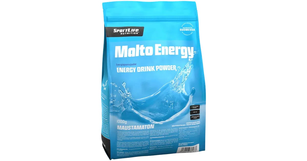 SportLife Malto energiajoogipulber, 1000 g