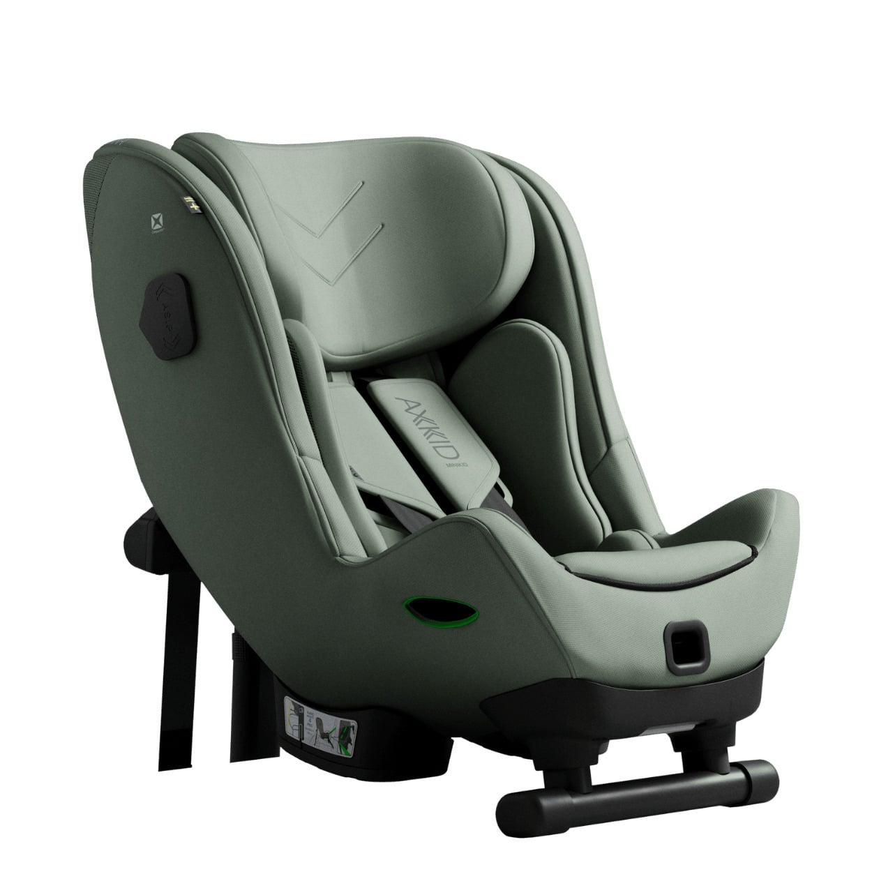 Axkid Minikid 4 MAX turvatool, 61–125 cm, Nordic Bloom Green