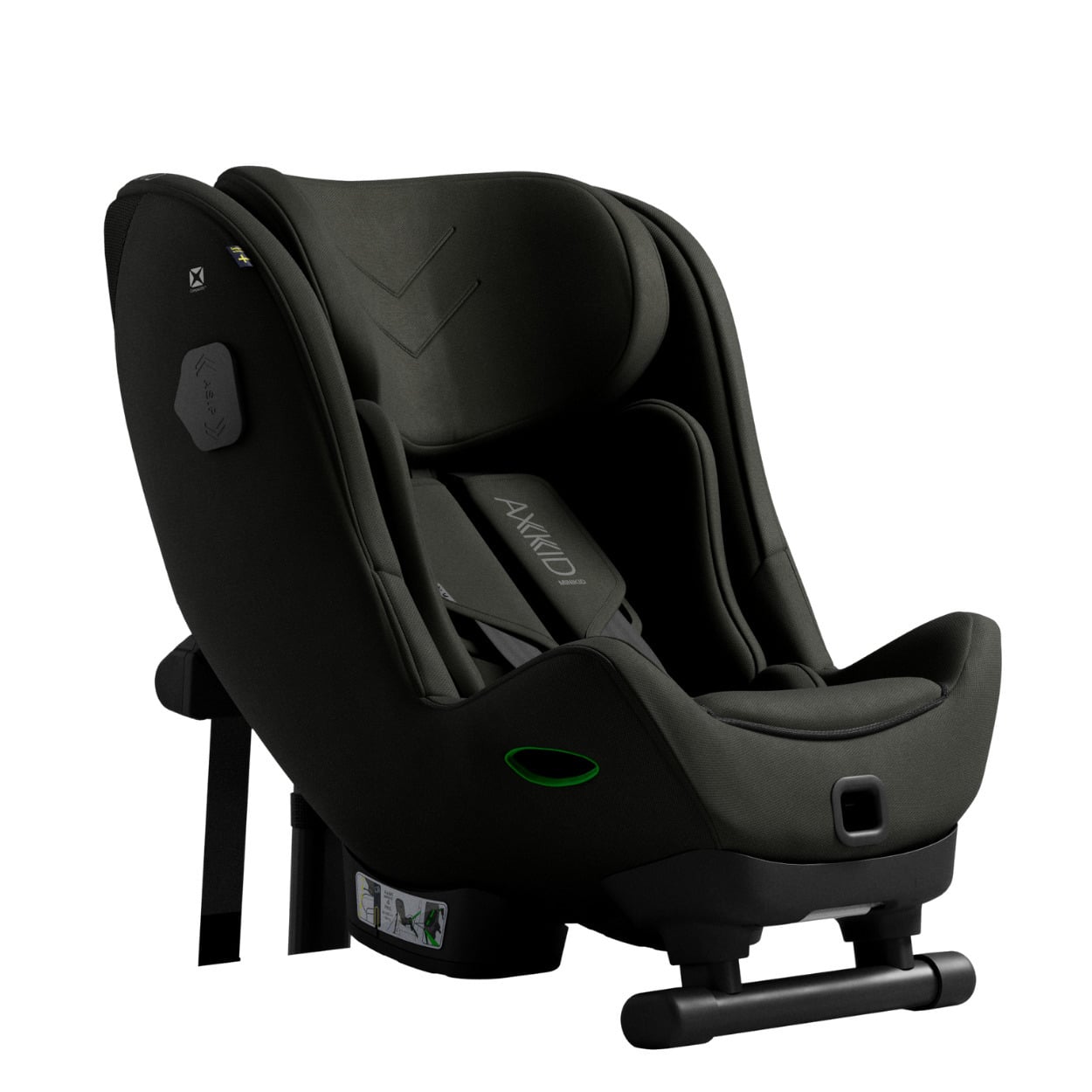 Axkid Minikid 4 MAX turvatool, 61–125 cm, Moss Green