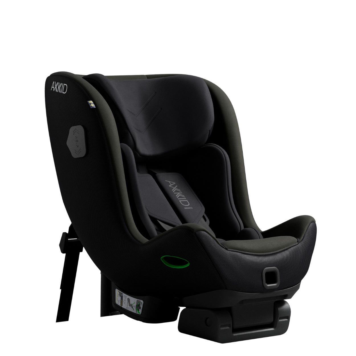 Axkid Minikid 4 PRO turvatool, 61–125 cm, Forest Moss Green