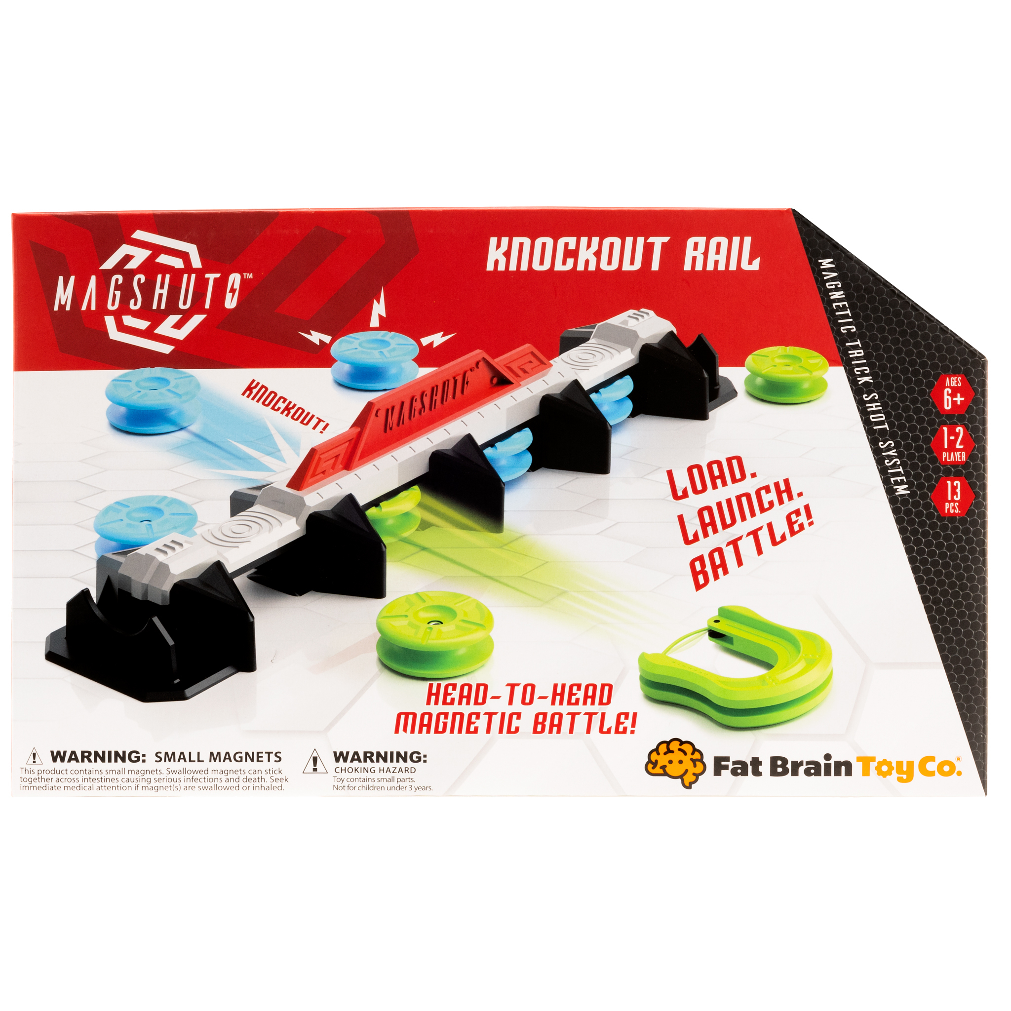 2_1059952-2048x2048-1.jpg Fat Brain Magshuto Knockout Rail magnetiline täppismäng - Pilt 1