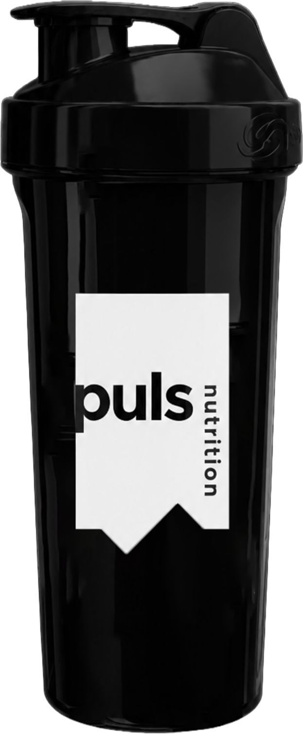 Puls Nutrition Smartshake šeiker, 800 ml, must