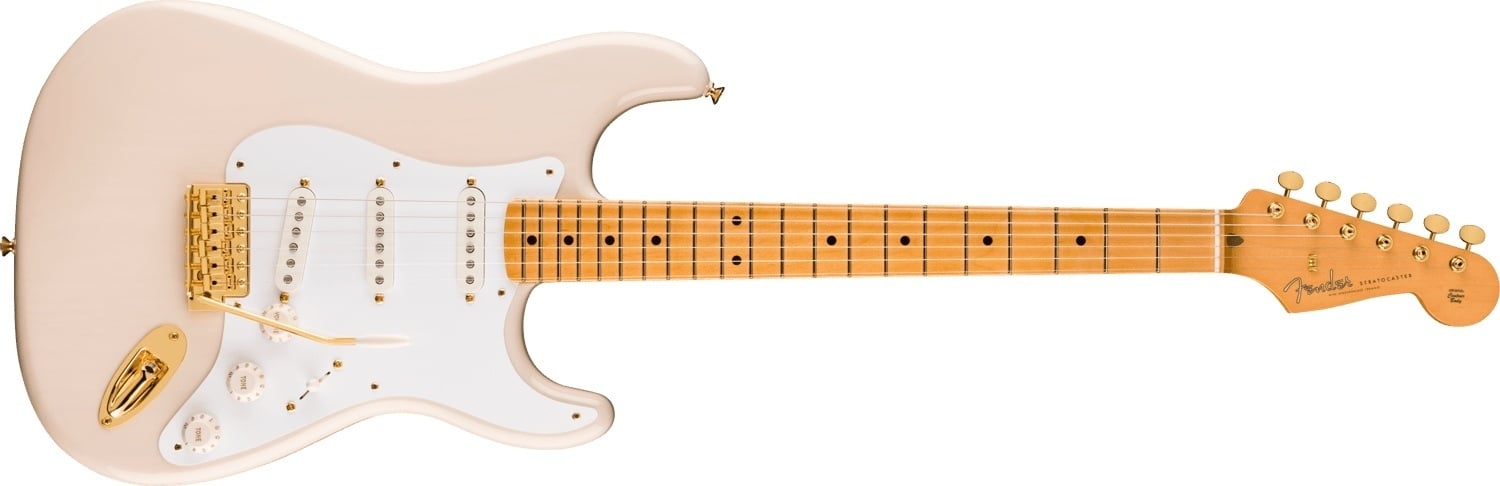 Fender Limited Edition Vintera III Late '50s Stratocaster elektrikitarr, valge blond