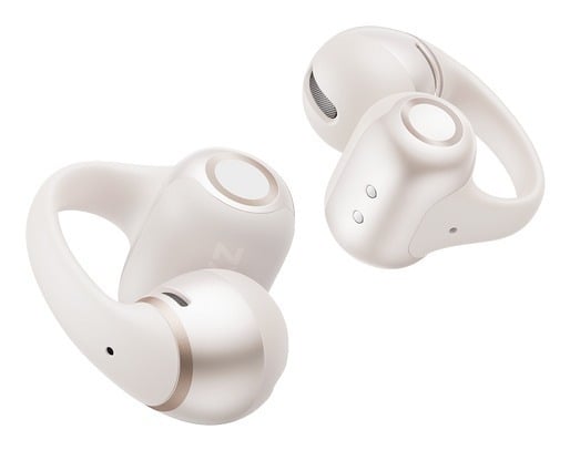 Shokz OpenDots 2 kõrvasisesed Kõrvaklapid, valged
