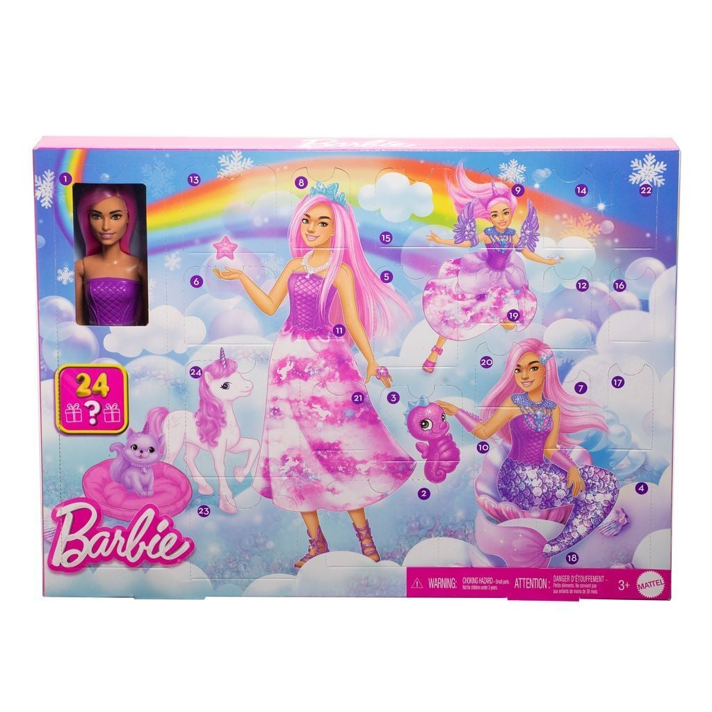 Barbie fantaasia jõulukalender 2026
