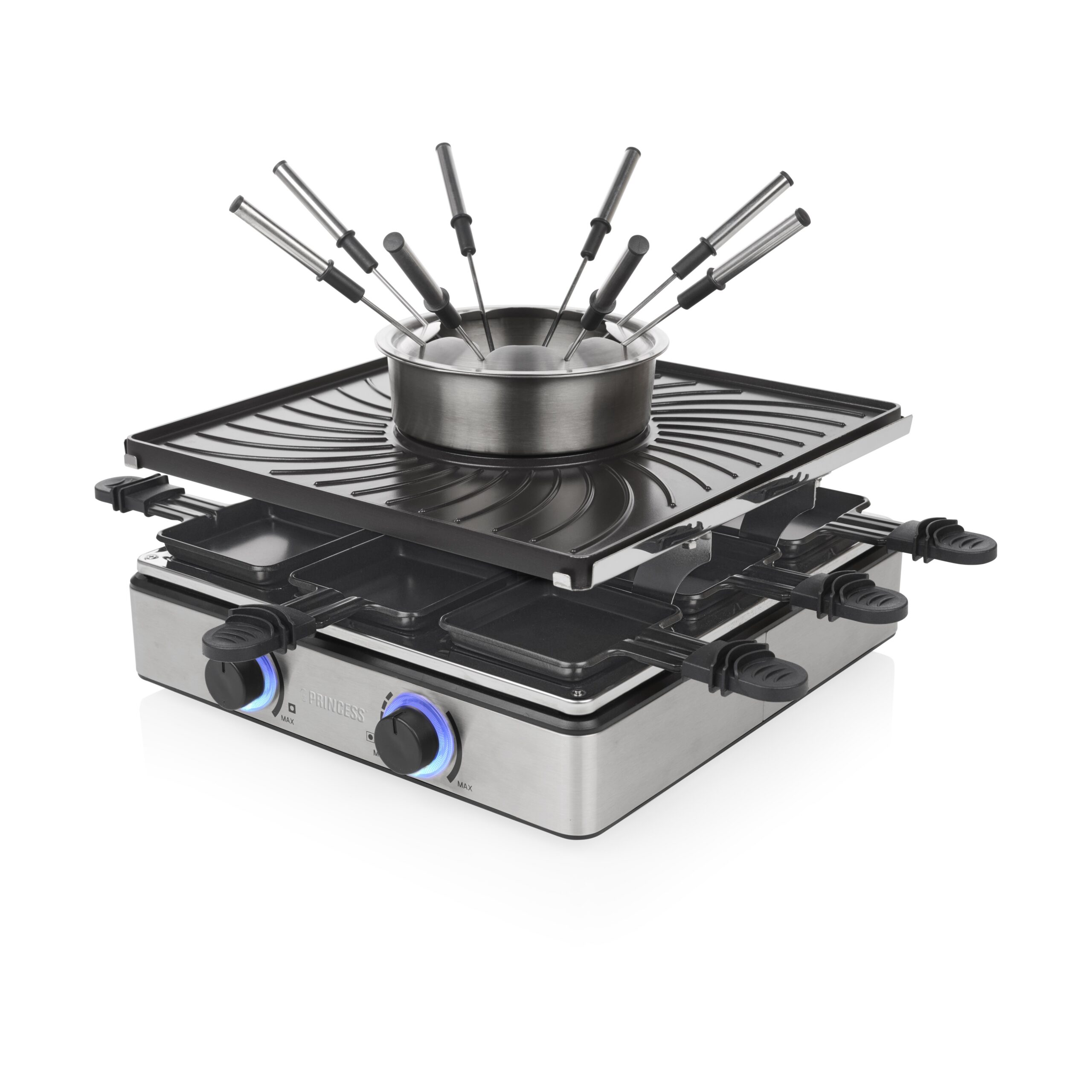 Princess 162670 Raclette ja Fondue kombineeritud pliit