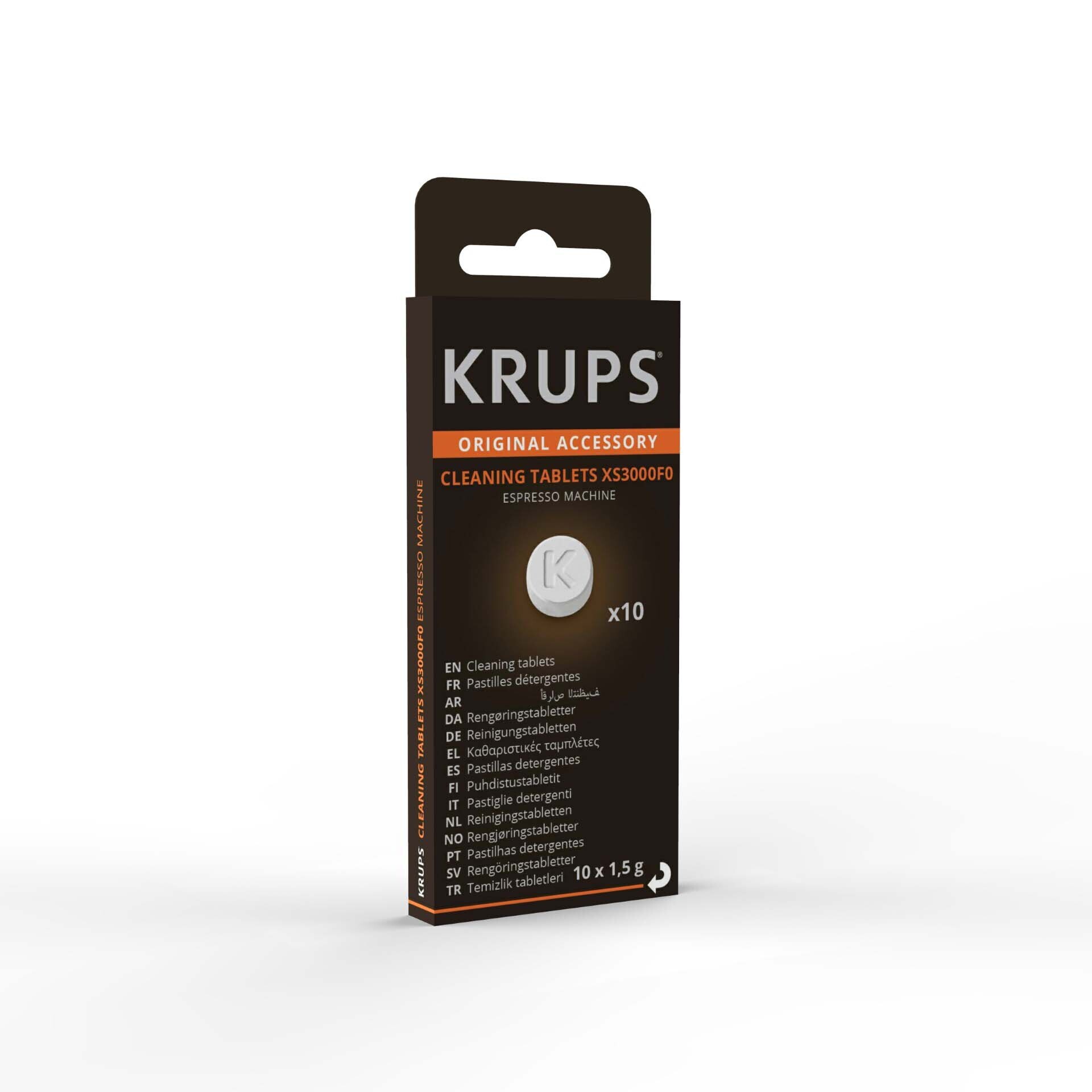 Krups XS3000 puhastustabletid