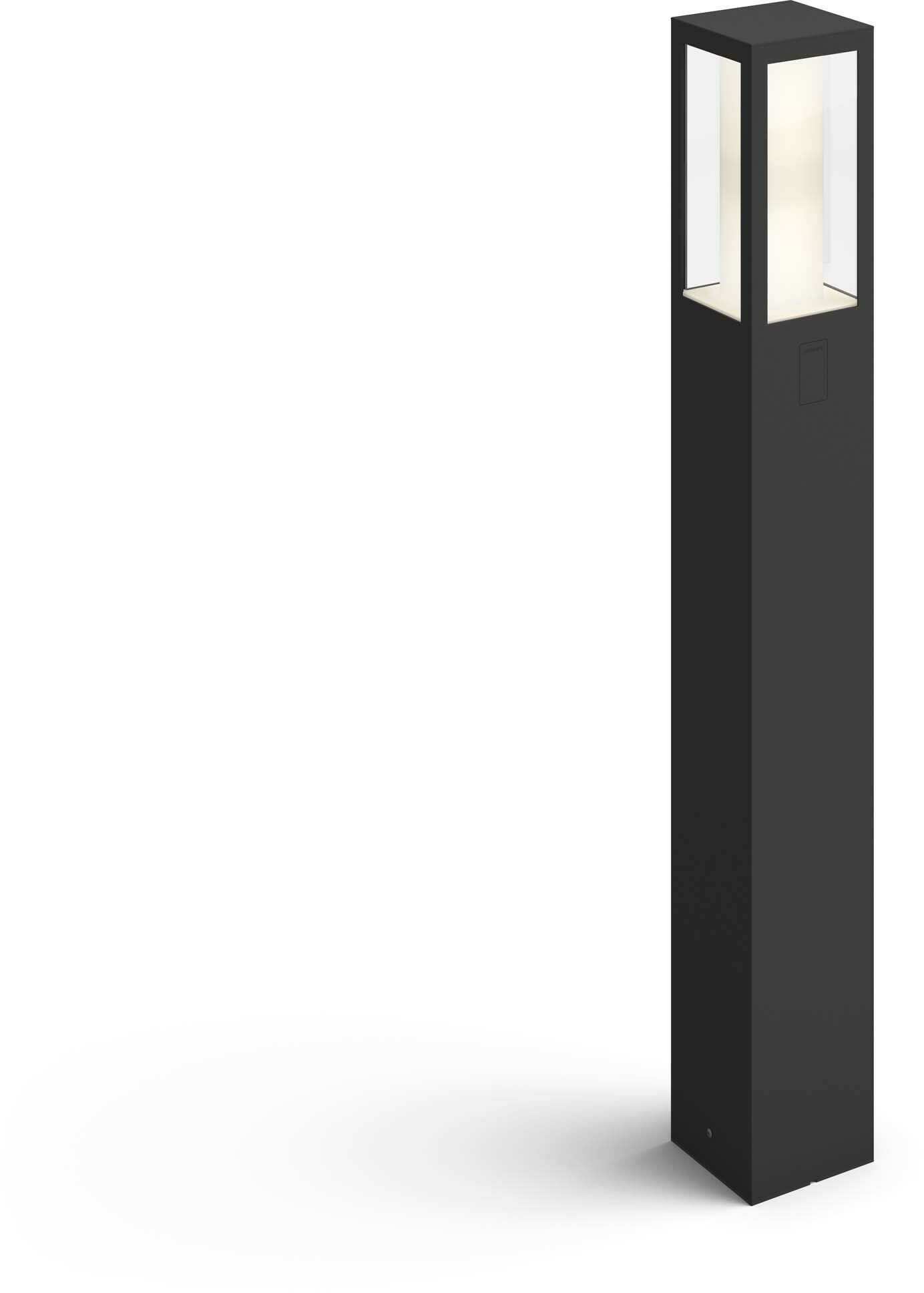 Philips Hue Impress Outdoor nutikas postivalgusti, must, kõrge, 77 cm, 1200 lm
