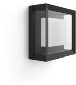 Philips Hue Econic Outdoor nutikas seina-/laevalgusti, must, lame, ruudukujuline, 26 cm, 1150 lm - Pilt 2