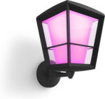 Philips Hue Econic Outdoor nutikas laternavalgusti, ülespoole, must, 30 cm, 1150 lm - Pilt 3