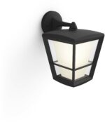 Philips Hue Econic Outdoor nutikas laternavalgusti, allapoole, must, 31 cm, 1150 lm - Pilt 4