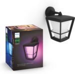 Philips Hue Econic Outdoor nutikas laternavalgusti, allapoole, must, 31 cm, 1150 lm - Pilt 2