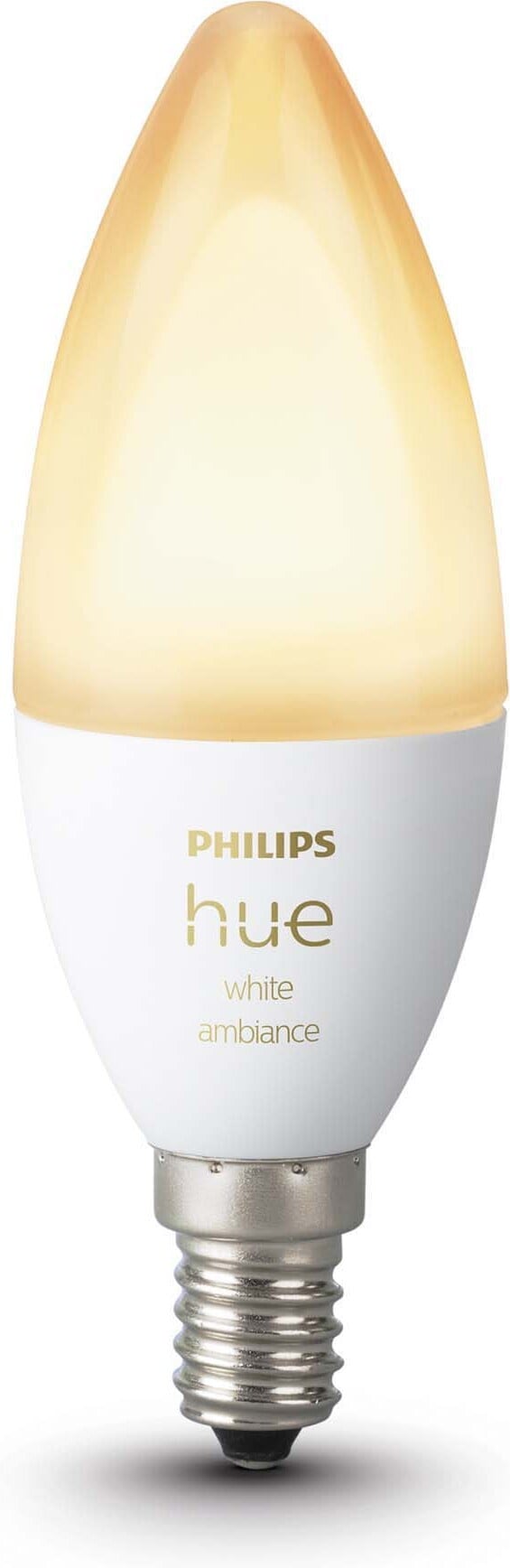Philips Hue White Ambiance nutipirn, E14, küünalpirn, 470 lm