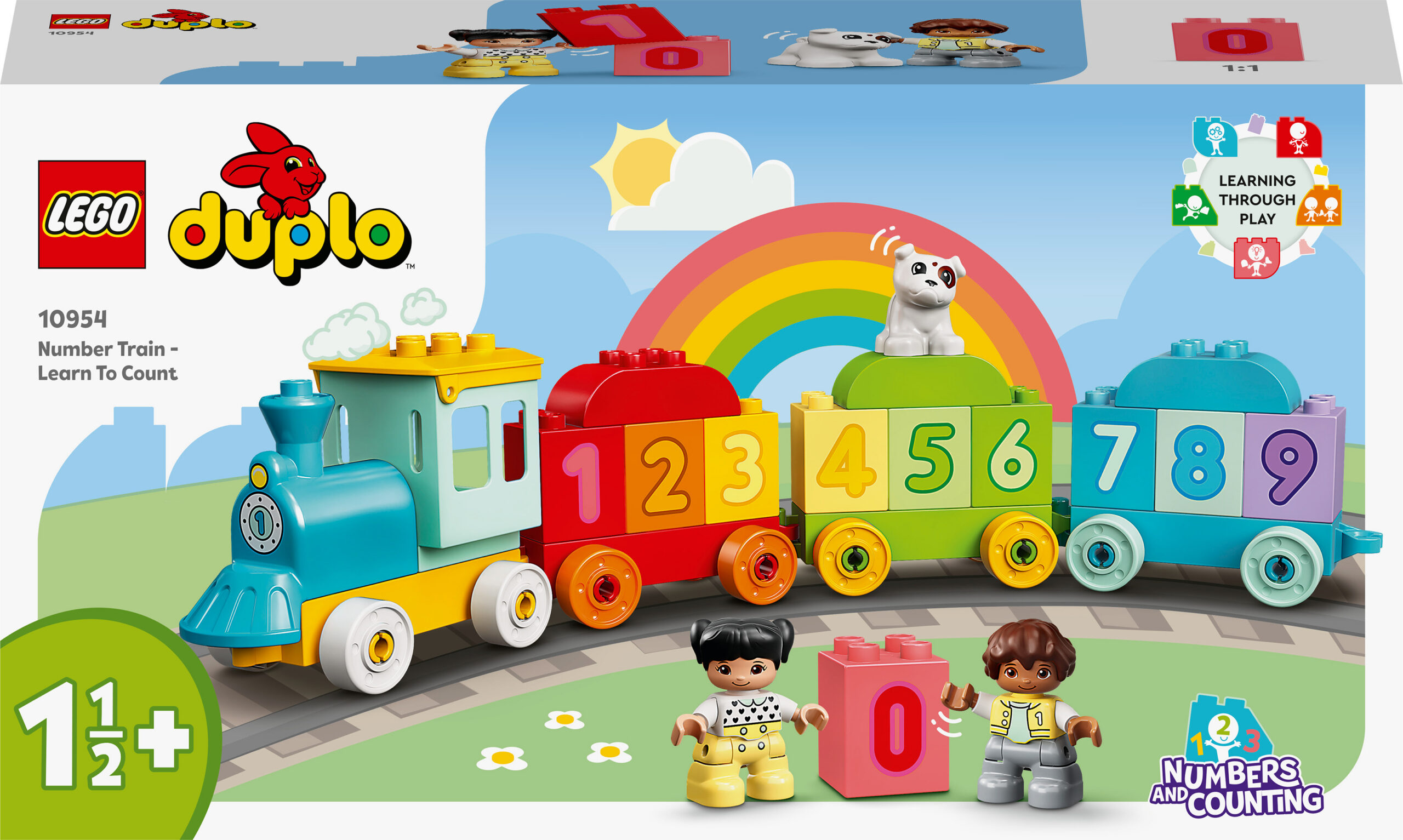 LEGO DUPLO My First 10954 - Numbrirong - õpi lugema